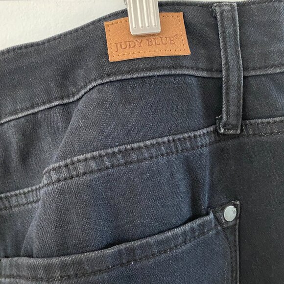 Judy Blue Black Skinny Fit High Rise Jeans Size 24W - Picture 8 of 8